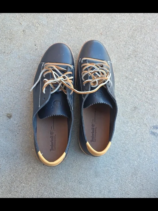 Timberland Earthkeepers Anti-Fatigue Leather Boat Shoes Men's Sz 12 5316A Blue - Picture 2 of 7
